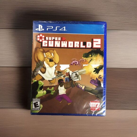Super GunWorld 2 PS4 Limited Run # 106 Sony PlayStation 4, 2017 LRG M7 Games